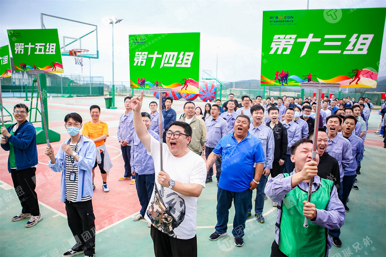 【健康伴我行 趣味运动会】半天500人大型企业运动会主题团建-深圳团建联盟公司